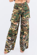 Load image into Gallery viewer, Utility Cargo Pants in Ripped Cargo