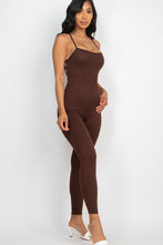 Load image into Gallery viewer, Criss-Cross Open Back Bodycon Jumpsuit