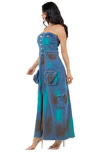 Load image into Gallery viewer, WOMEN FASHION DENIM LONG MAXI DRESS
