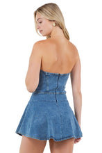 Load image into Gallery viewer, WOMEN FASHION DENIM DRESS