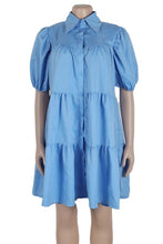 Load image into Gallery viewer, WOMEN FASHION BABY DOLL DRESS