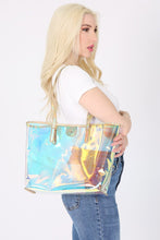 Load image into Gallery viewer, HOLOGRAPHIC TOTE BAG
