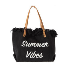Load image into Gallery viewer, Summer Vibes Tote Handbag Purse Beach Totes
