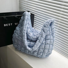 Load image into Gallery viewer, Layla Puff Quilting Texture Shoulder Tote Bag
