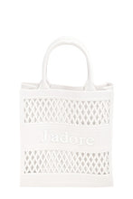 Load image into Gallery viewer, JADORE Mesh Style Top Handle Jelly Bag
