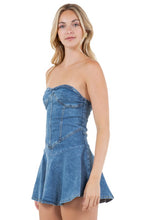 Load image into Gallery viewer, WOMEN FASHION DENIM DRESS
