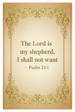 Load image into Gallery viewer, The Lord Is My Shepherd Scripture Card
