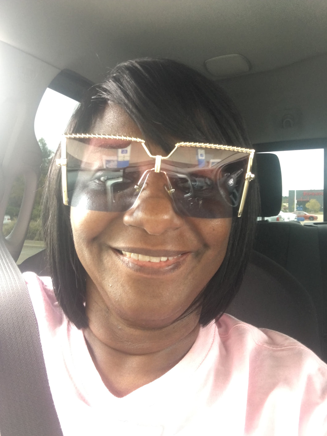 Do you see me Sunglasses / Black