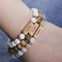 Load image into Gallery viewer, walk by faith bracelets
